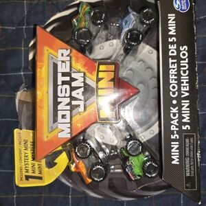 Monster Jam Mini 5-Pack Toy Vehicles